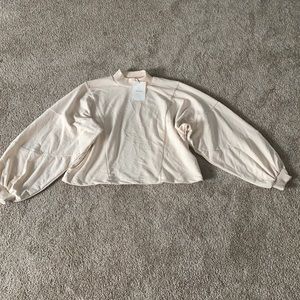 Bershka cropped sweatshirt size M